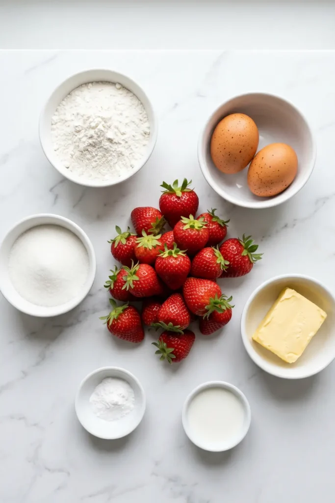 Erdbeerkuchen – Unwiderstehlich klassisch mit Pudding und frischen Beeren