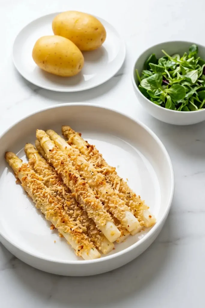 Parmesan-Spargel im Airfryer – Knusprig & Goldbraun in 25 Min