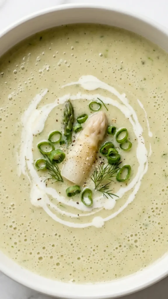 Spargelcremesuppe – Phänomenal cremig und einfach in 35