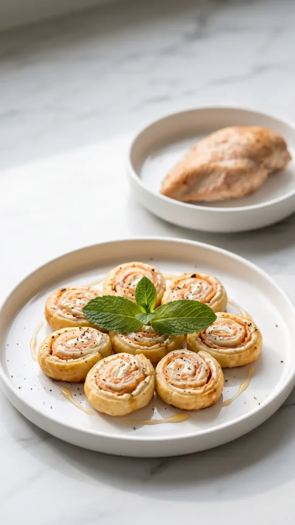 Blätterteig-Lachs-Schnecken Das beste Fingerfood für Gäste