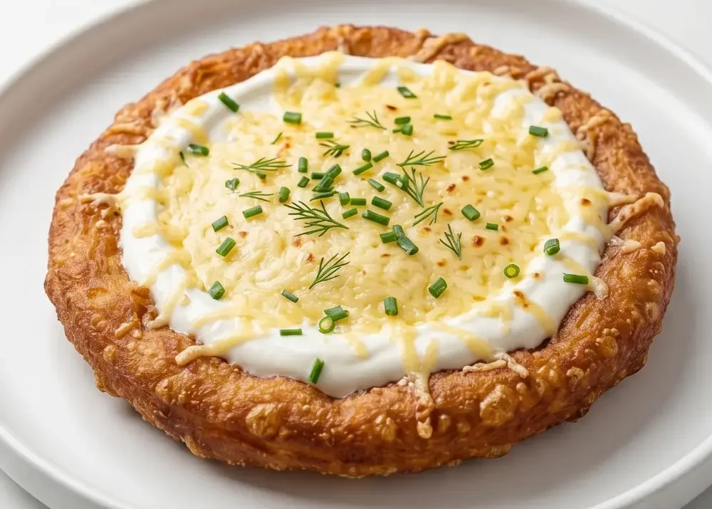 Heißluftfritteuse Langos – Goldbraun & Unwiderstehlich: Der knusprige Streetfood-Klassiker ganz ohne Fettbad