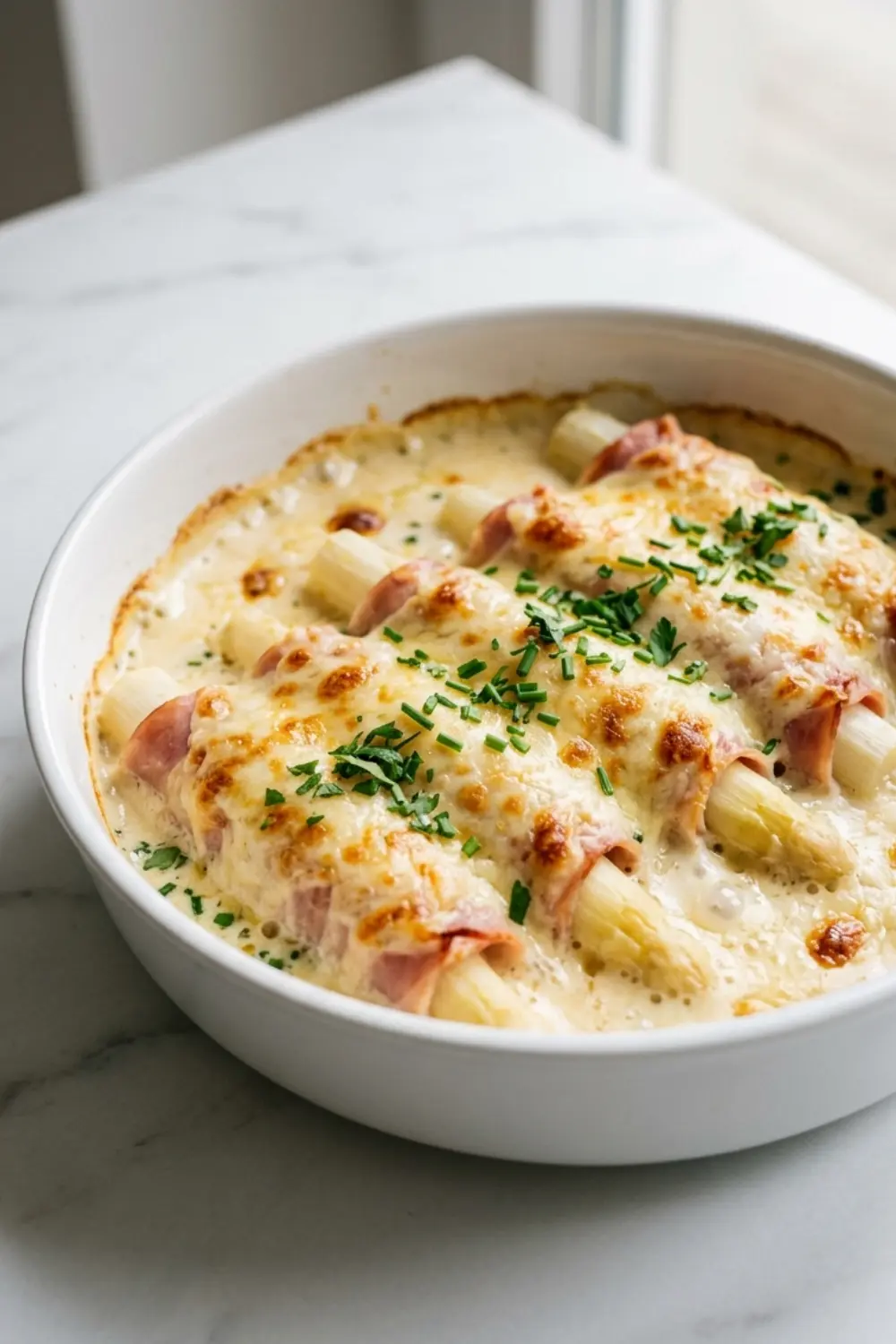 Spargel-Schinken-Röllchen