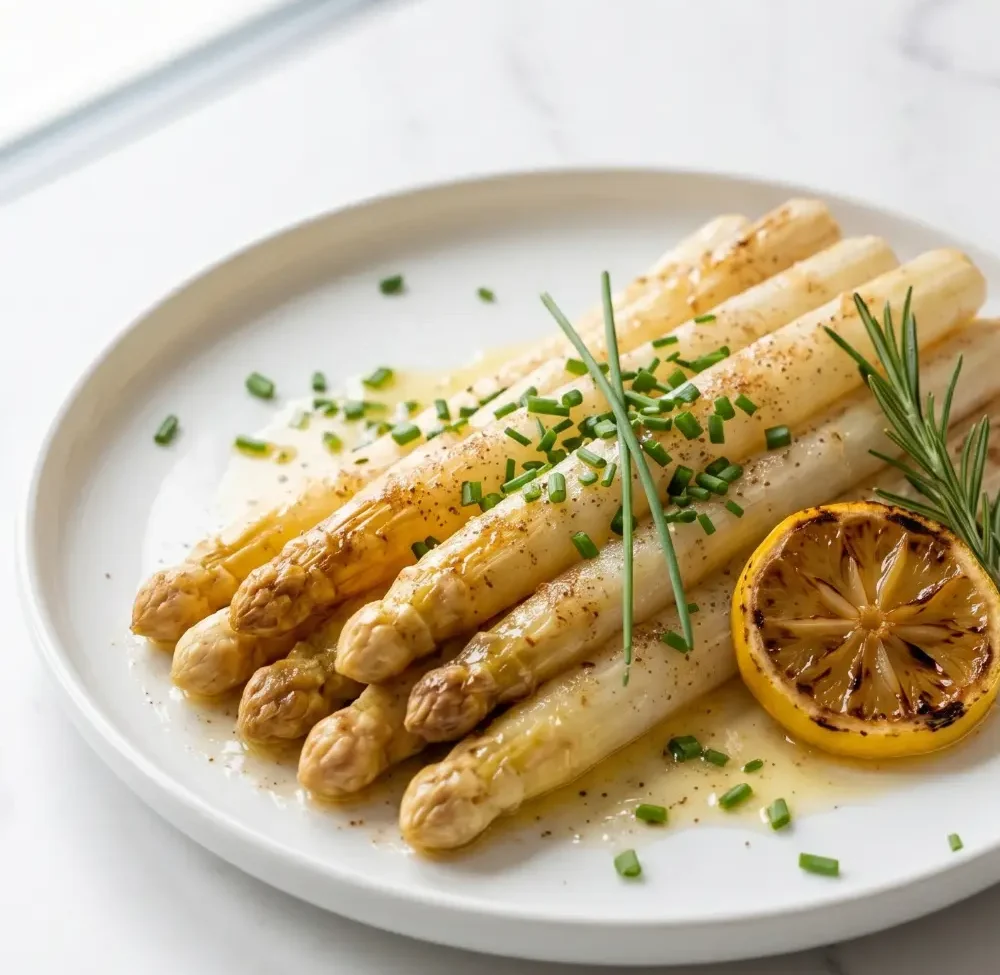 Weißer Spargel im Backofen – Butterzartes Ergebnis in 30 Minuten