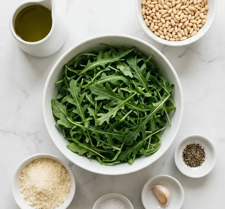 Rucola-Pesto – das einfache und perfekte 20-Minuten-Rezept