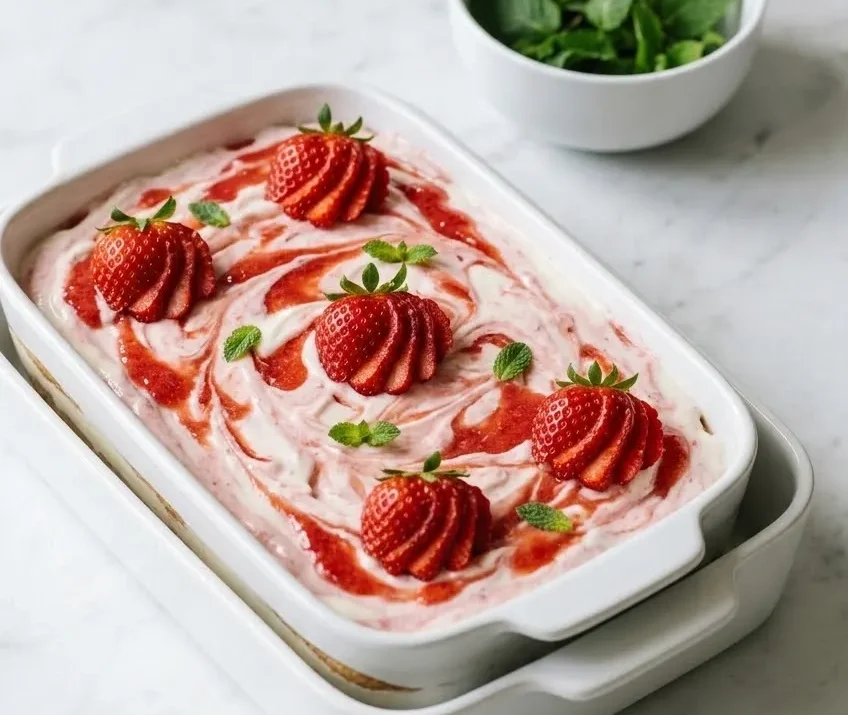 Erdbeertiramisu – das einfache und perfekte Dessert für den Sommer