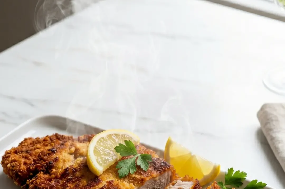 Schnitzel im Airfryer — Klassisch, Knusprig & Fettarm