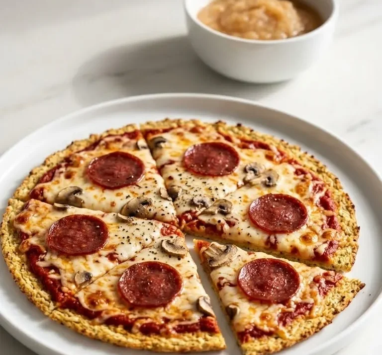 Low Carb Pizzaboden aus Blumenkohl – einfach, knusprig und perfekt