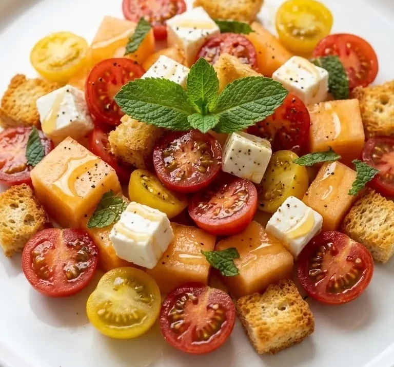 Köstlich & Frisch: Das Ultimative Geheimnis Für Tomatensalat Mit Honigmelone